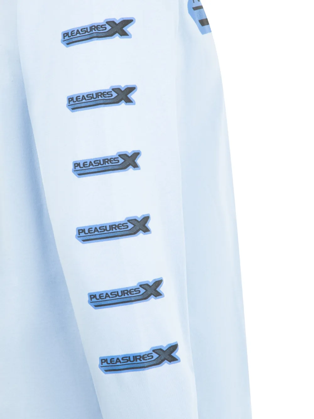Pleasures T-shirt met lange mouwen Blauw