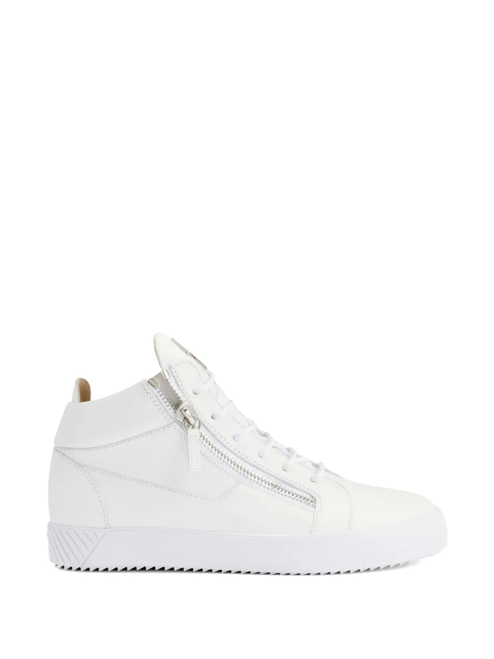 Giuseppe Zanotti Kriss side zip sneakers - Weiß