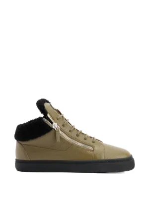 Giuseppe Zanotti Kriss サイドジップ スニーカー | ブラック