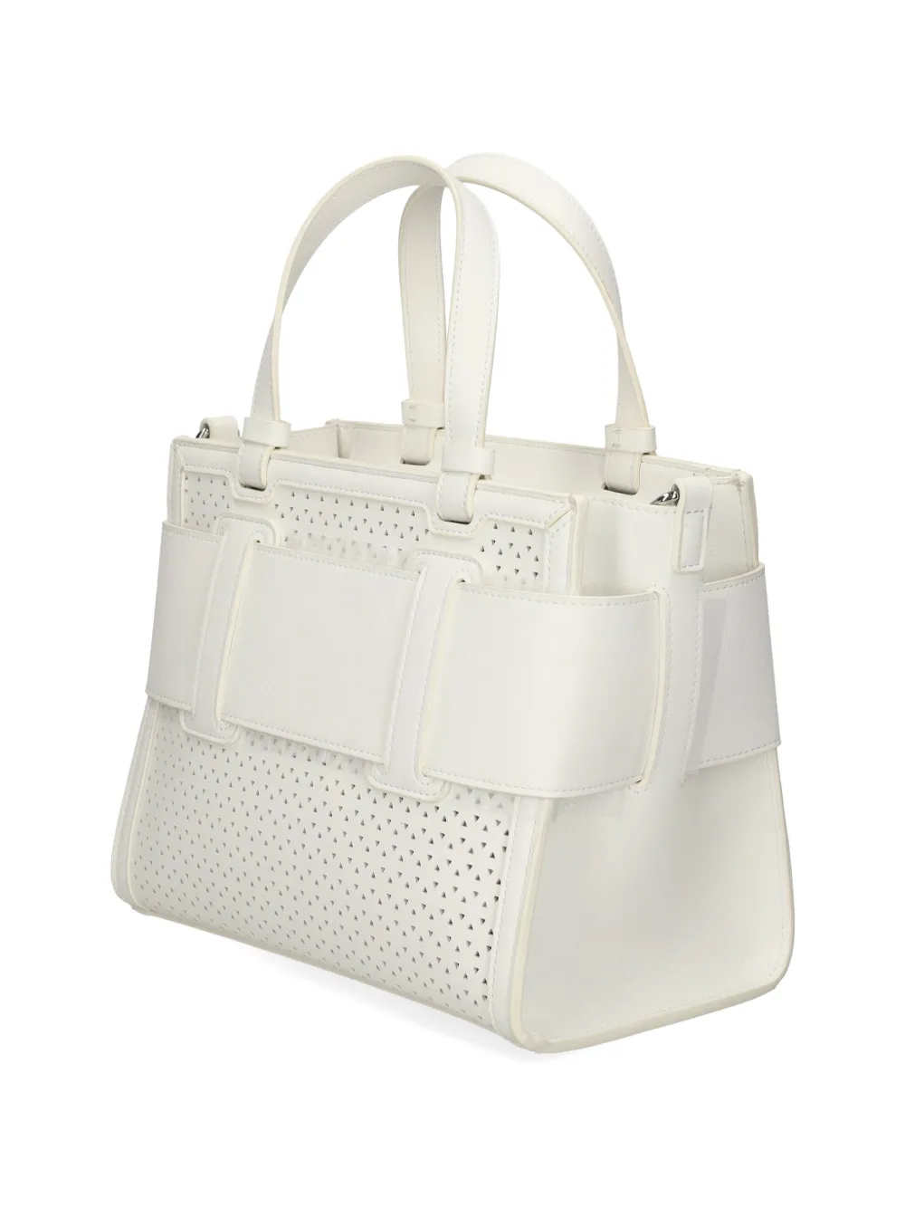 Armani Exchange Shopper met uitgesneden detail Wit