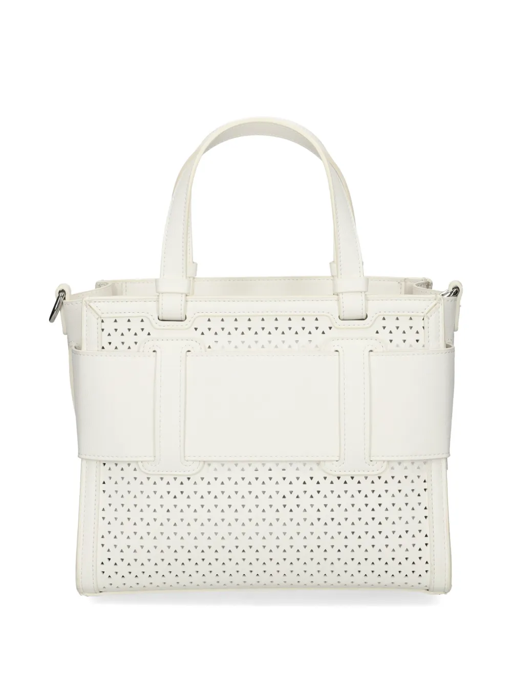 Armani Exchange Shopper met uitgesneden detail Wit