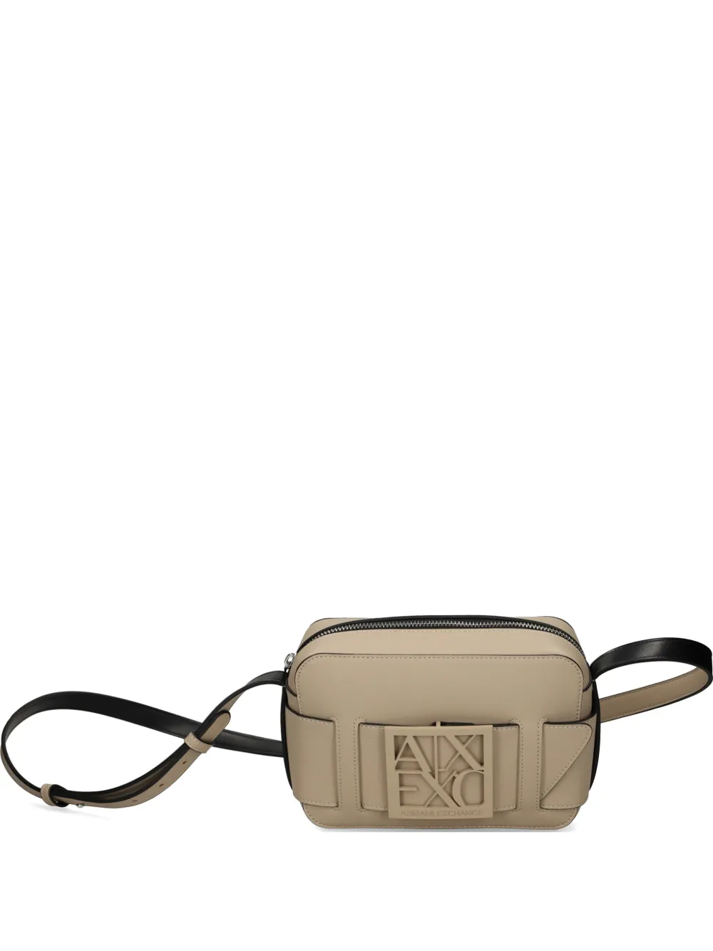 Armani Exchange logo-detail cross-body bag - Toni neutri