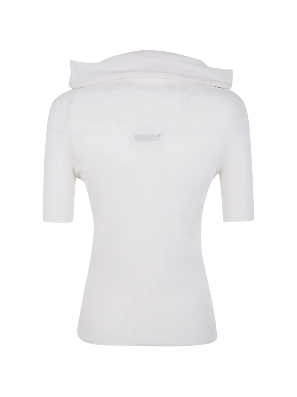 Gentry Portofino cowl-neck sweater - Bianco