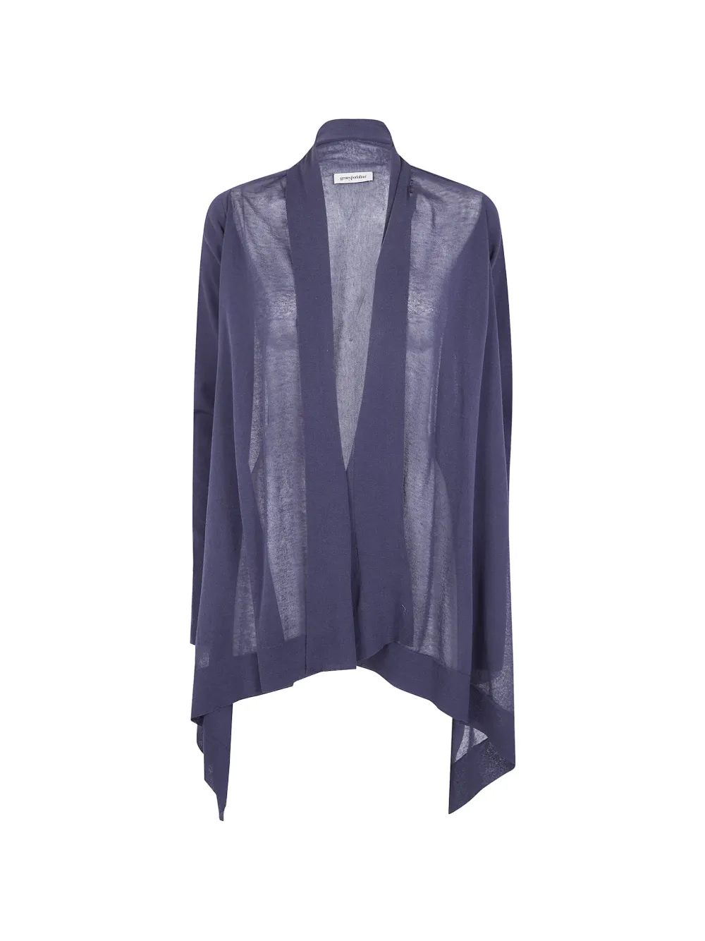 Gentry Portofino draped jacket - Blu