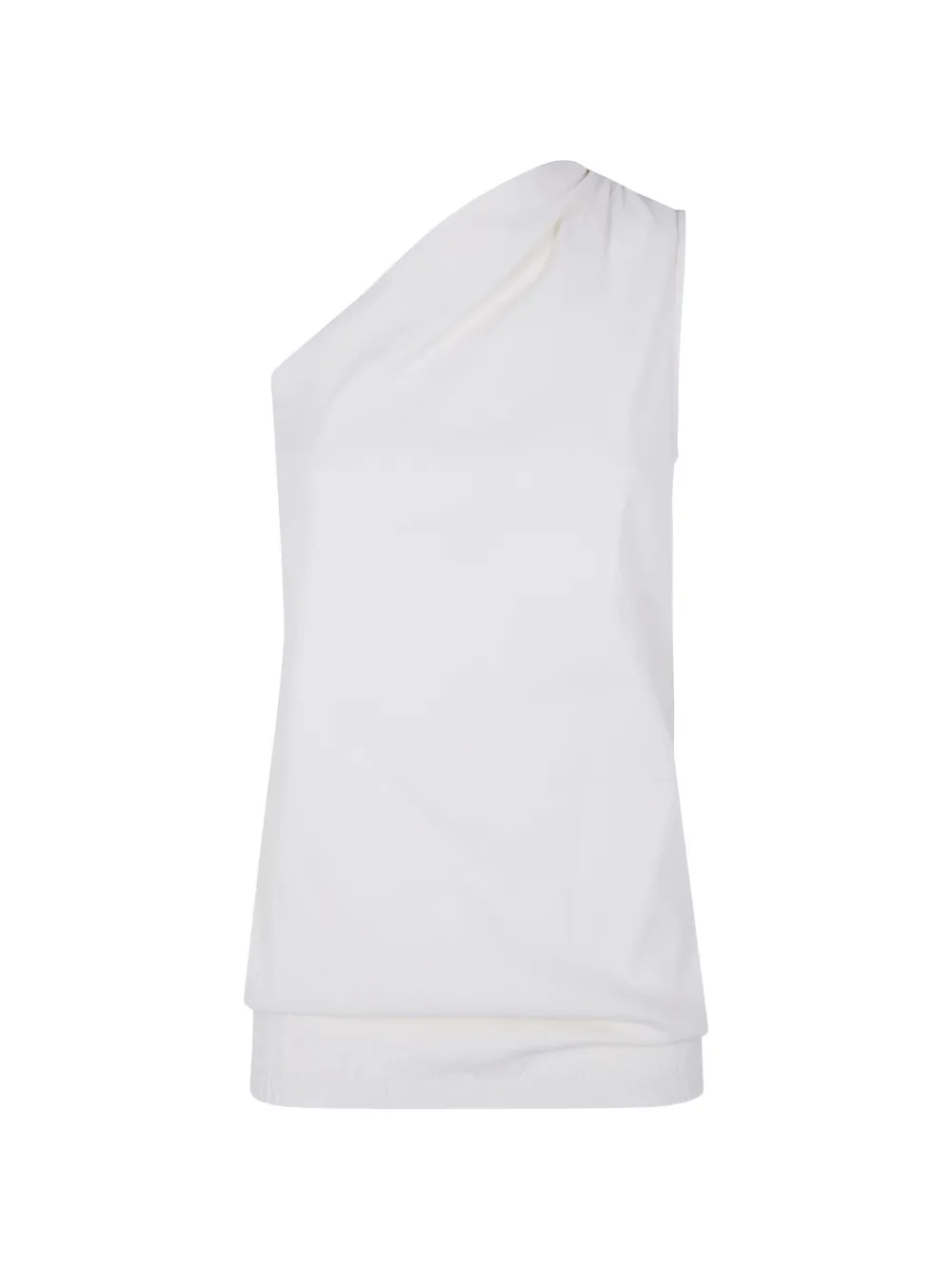 Uma Wang Asymmetrisches Top - Weiß