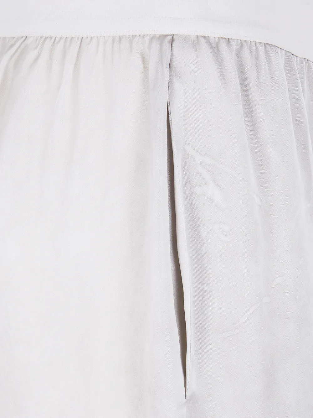 Uma Wang Ruimvallende broek Beige