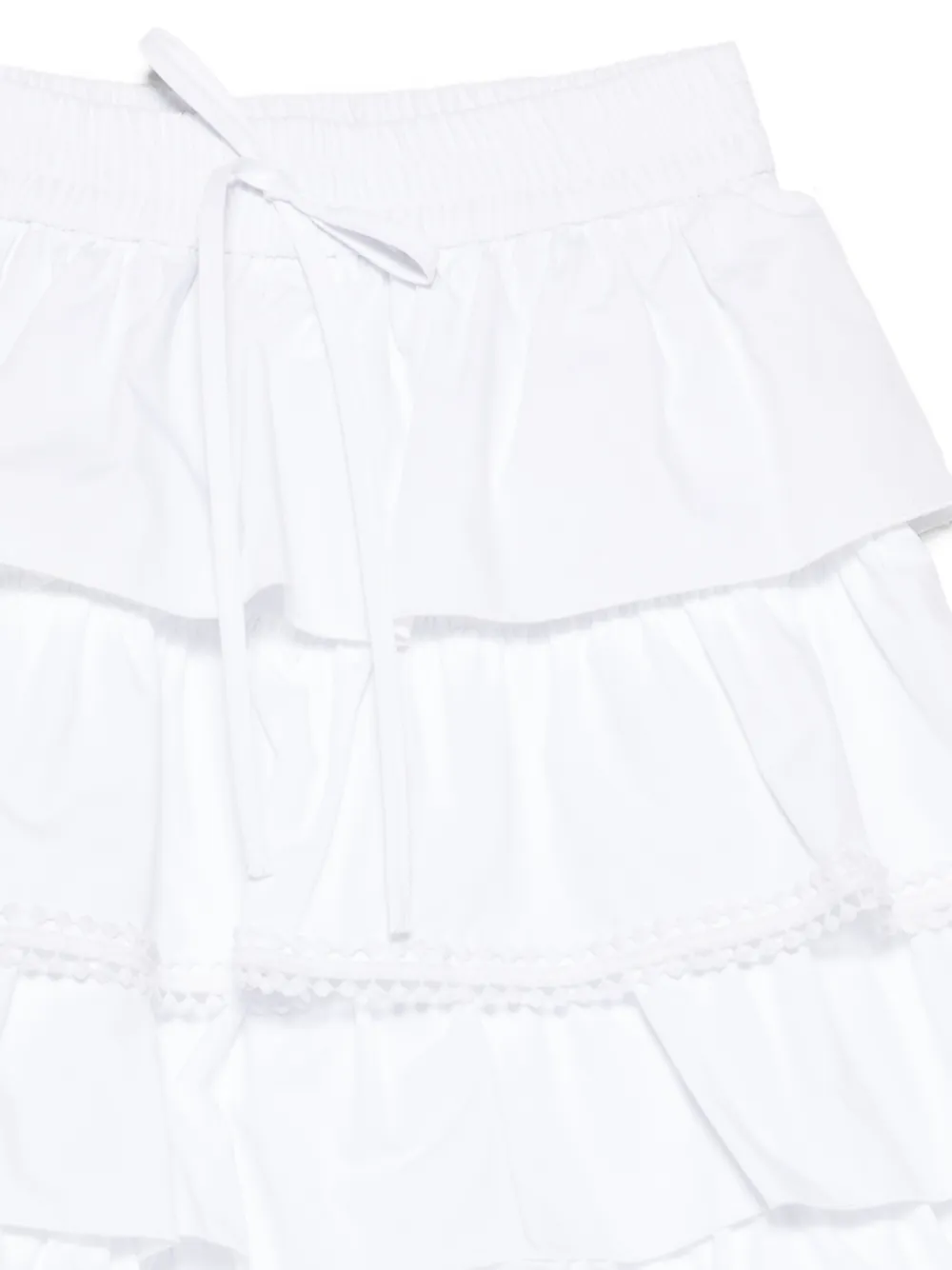  Ermanno Scervino Junior Ruffled Skirt - White 