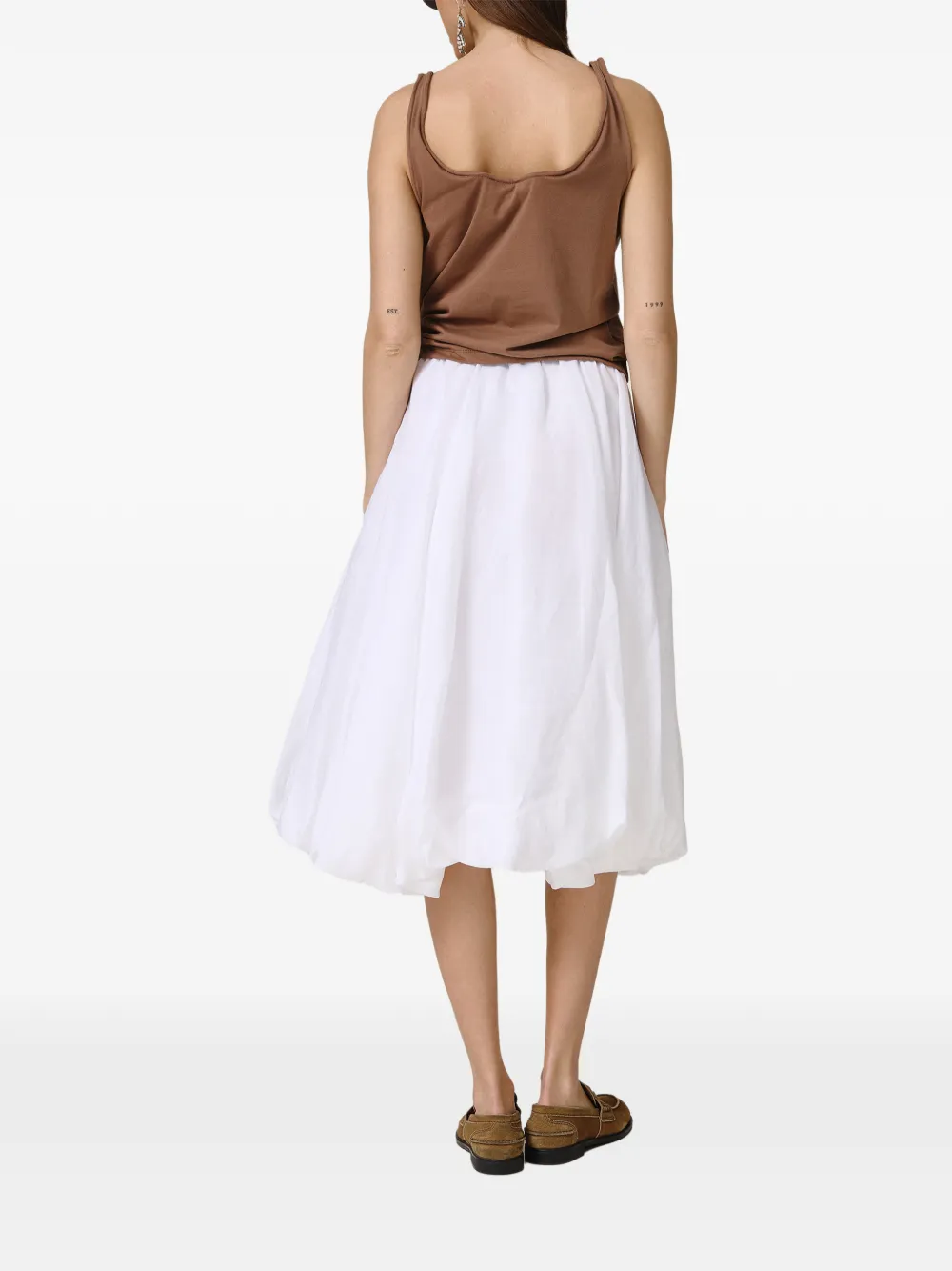  Pnk Patch-detail Top - Brown 