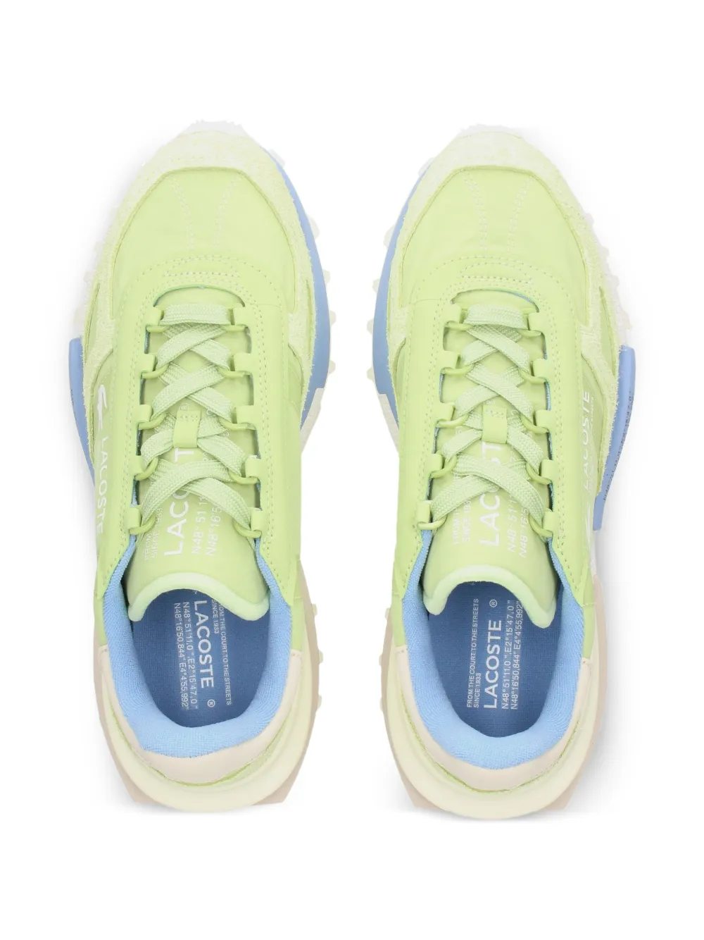 Lacoste Elite Active sneakers met vlakken Groen