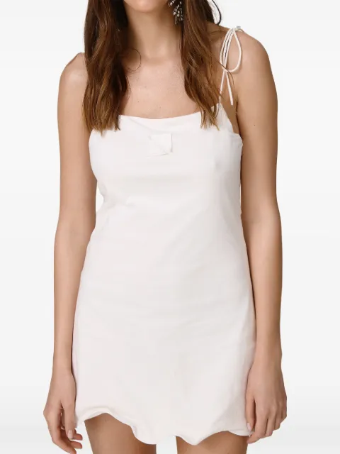 PNK tie-strap mini dress