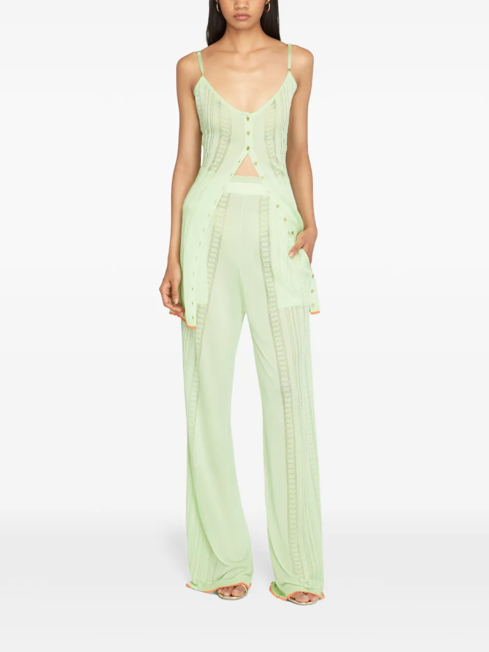  Donde Esteban Guayabera Trousers - Green 