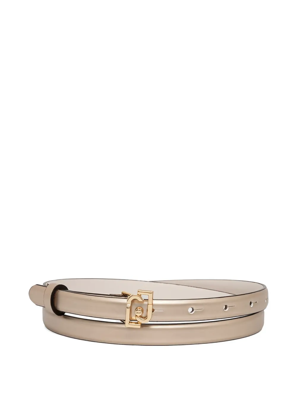 LIU JO logo buckle belt - Toni neutri