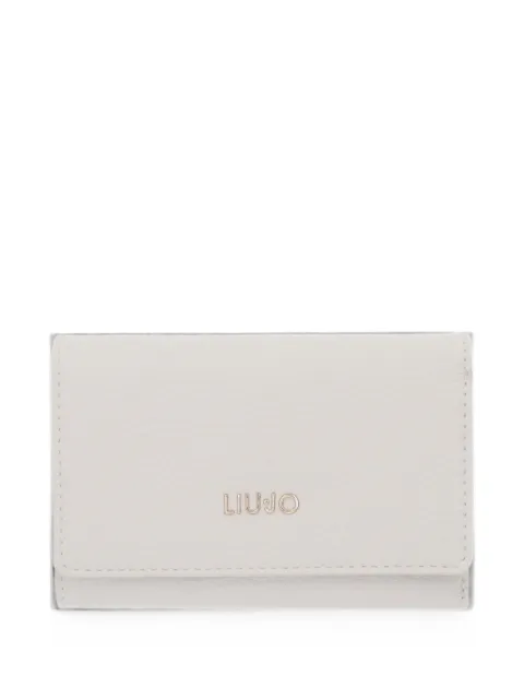 LIU JO large logo-plaque wallet