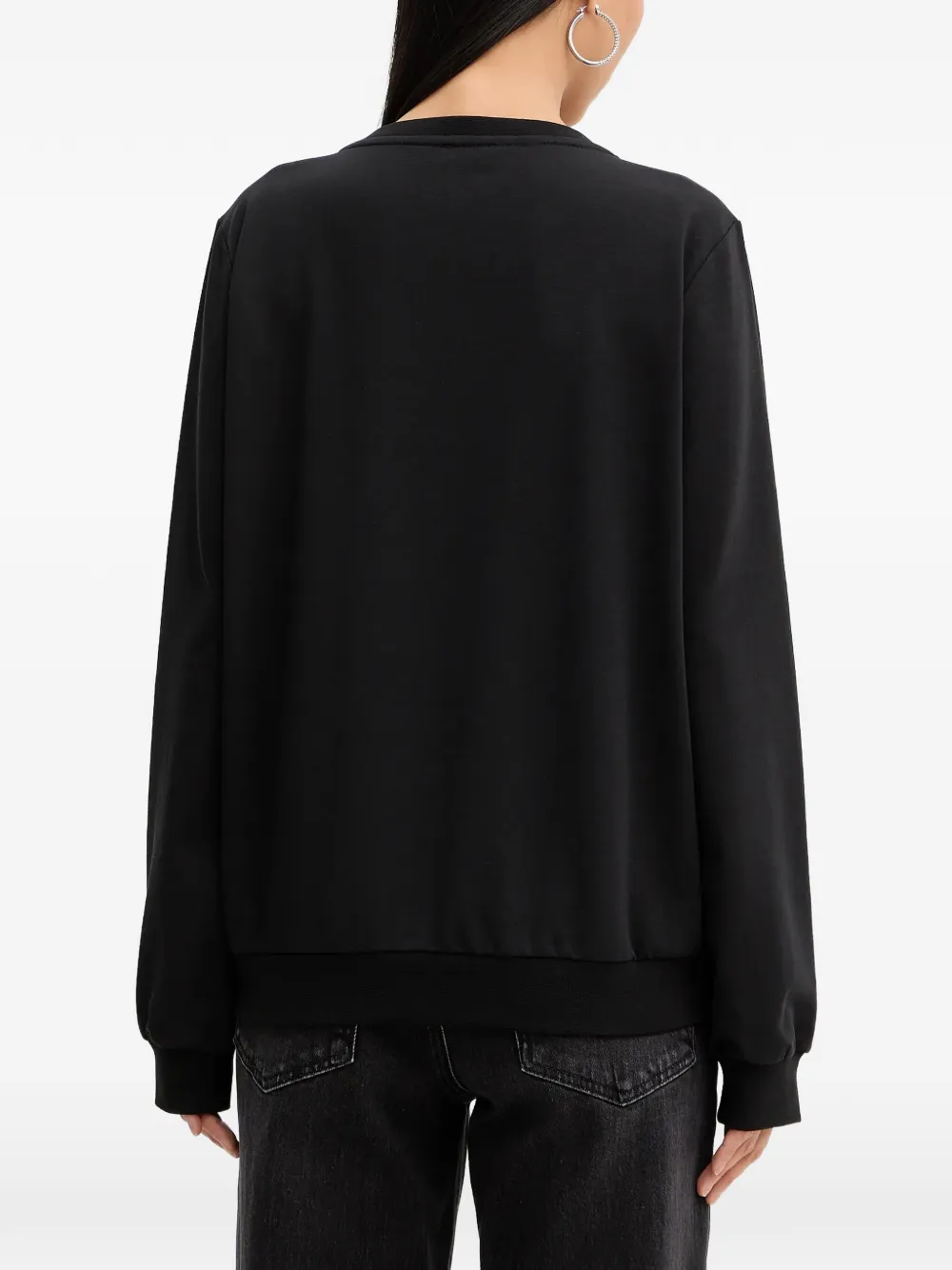 LIU JO Top met logo Zwart