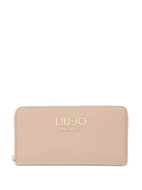 LIU JO large logo-plaque wallet