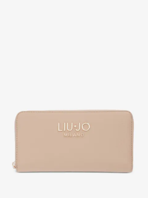 LIU JO large logo-plaque wallet