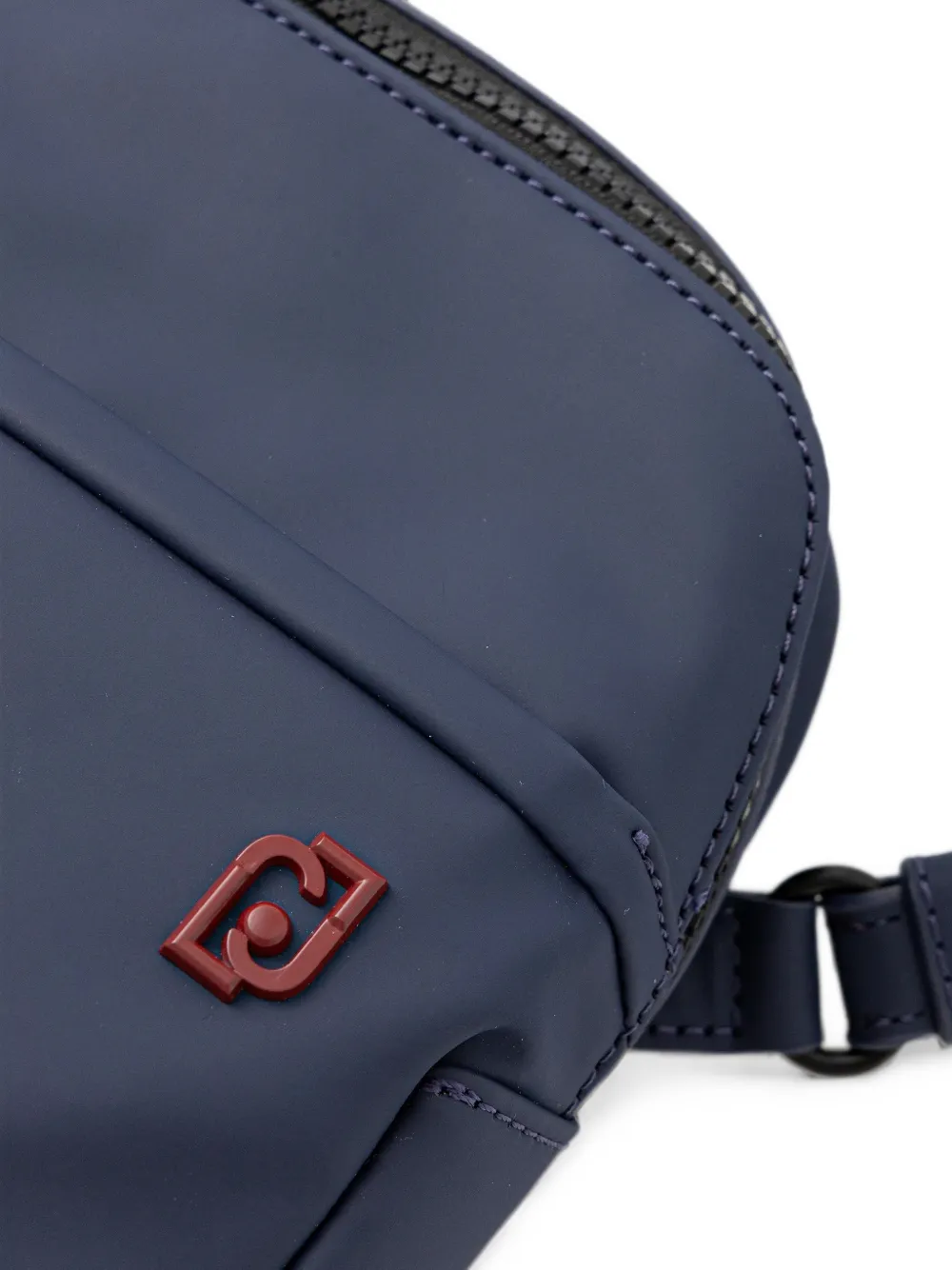 LIU JO Heuptas met logo-plakkaat en ritssluiting Blauw