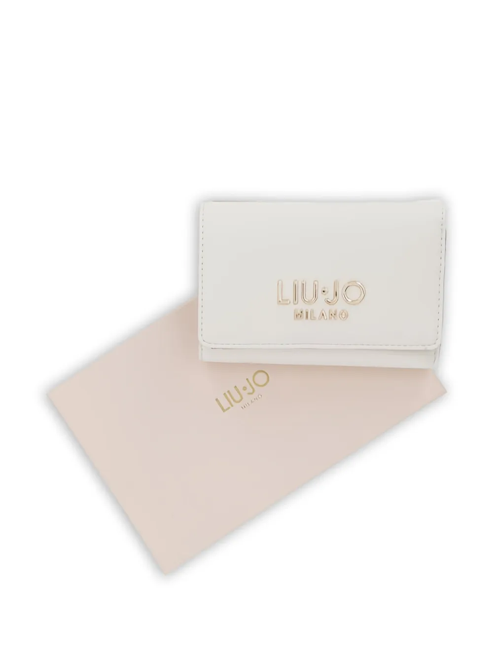 LIU JO Portemonnee met logo Beige