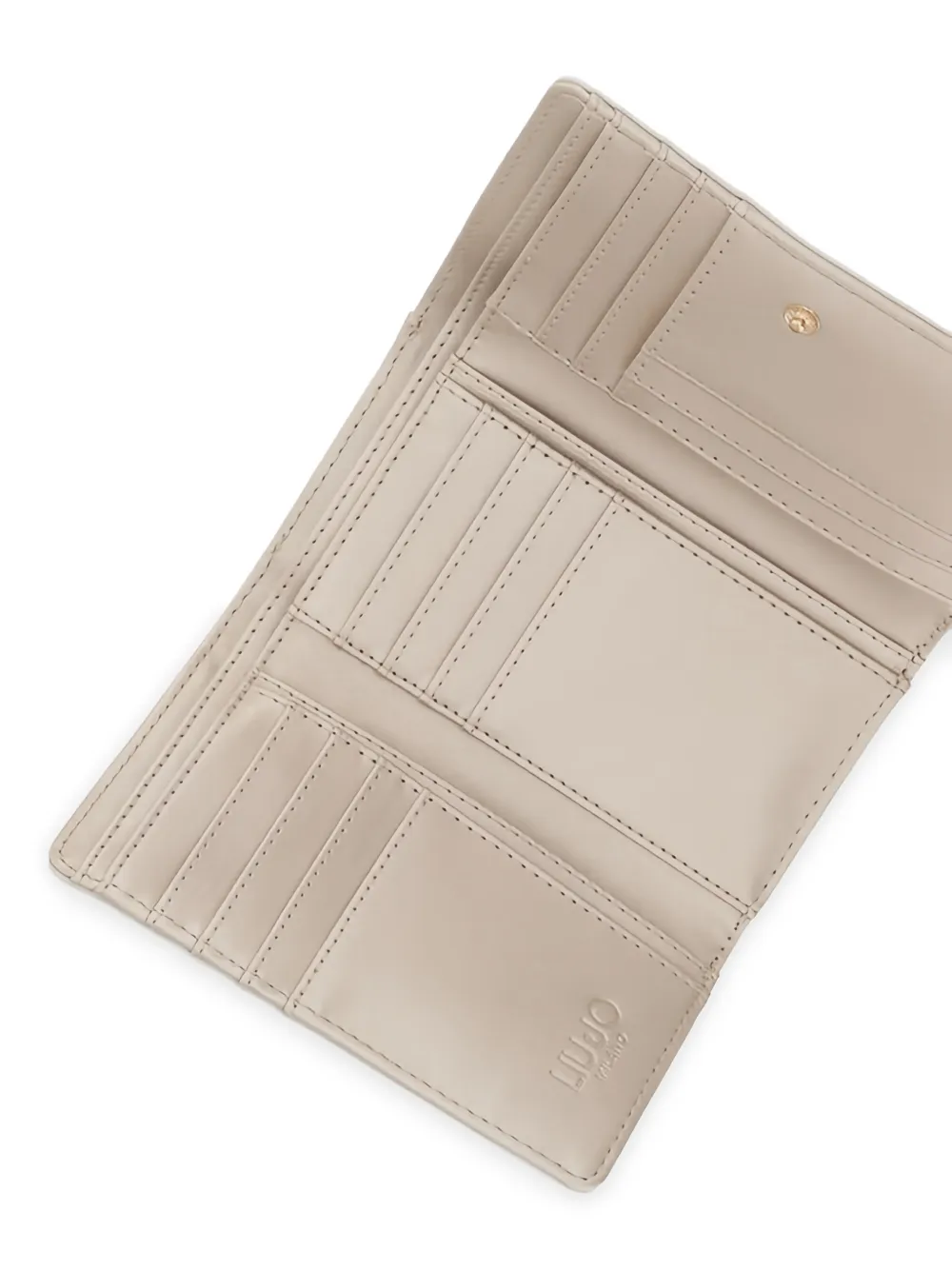 LIU JO Portemonnee met logo Beige