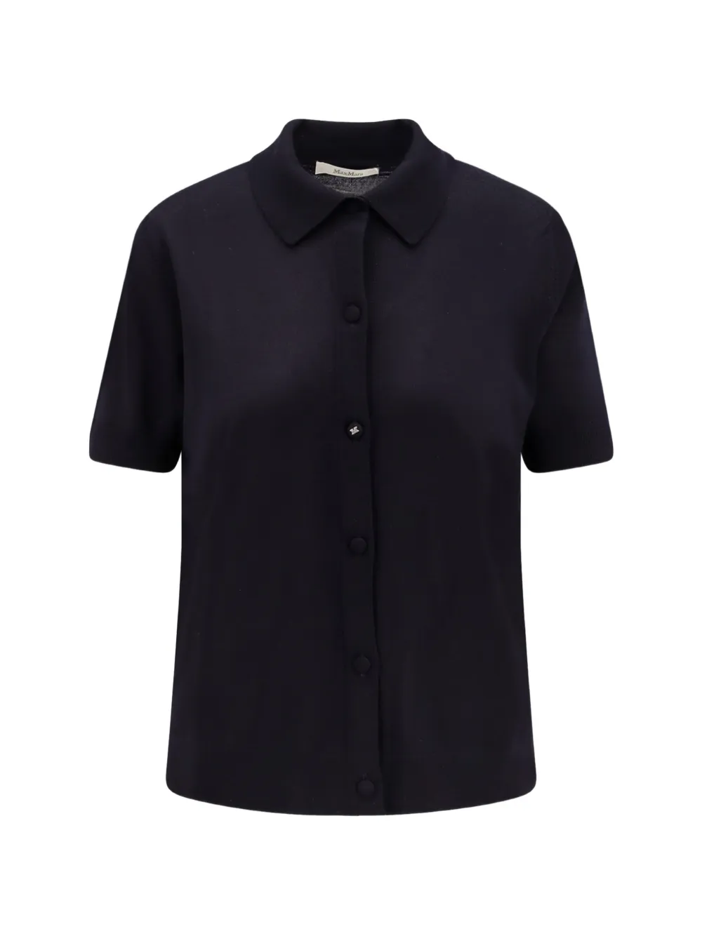 Max Mara Cardigan Romania in lana vergine - Blu