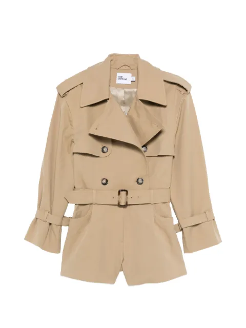 Self-Portrait double-breasted belted jacket