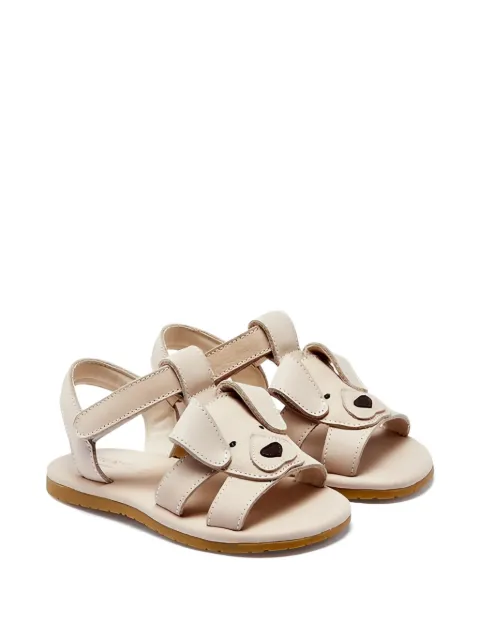 Donsje Mhalo dog-appliqué leather sandals