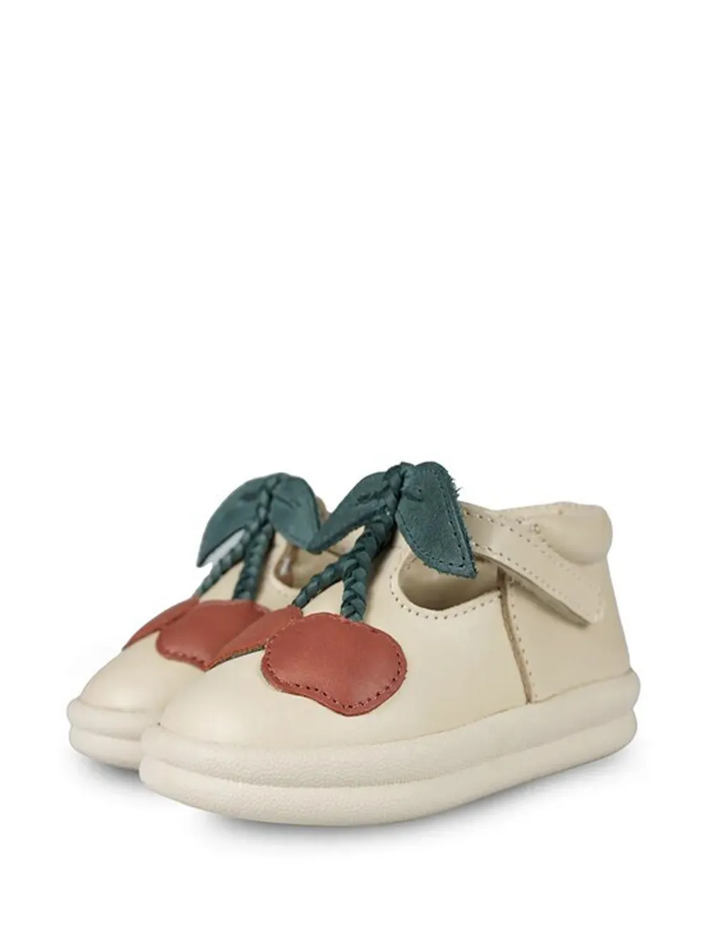 Donsje cherry-applique sneakers - Toni neutri