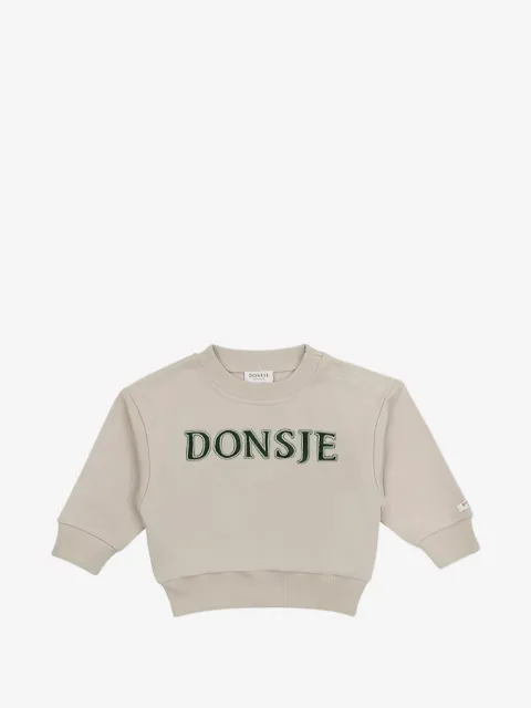Donsje logo-embroidered sweater