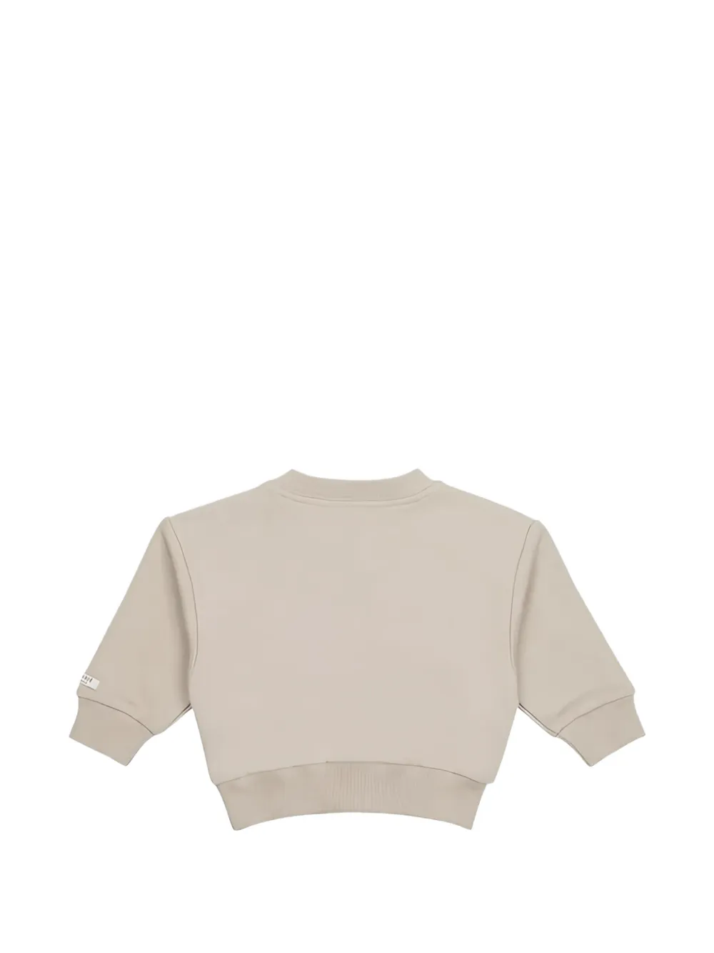 Donsje logo-embroidered sweater Beige