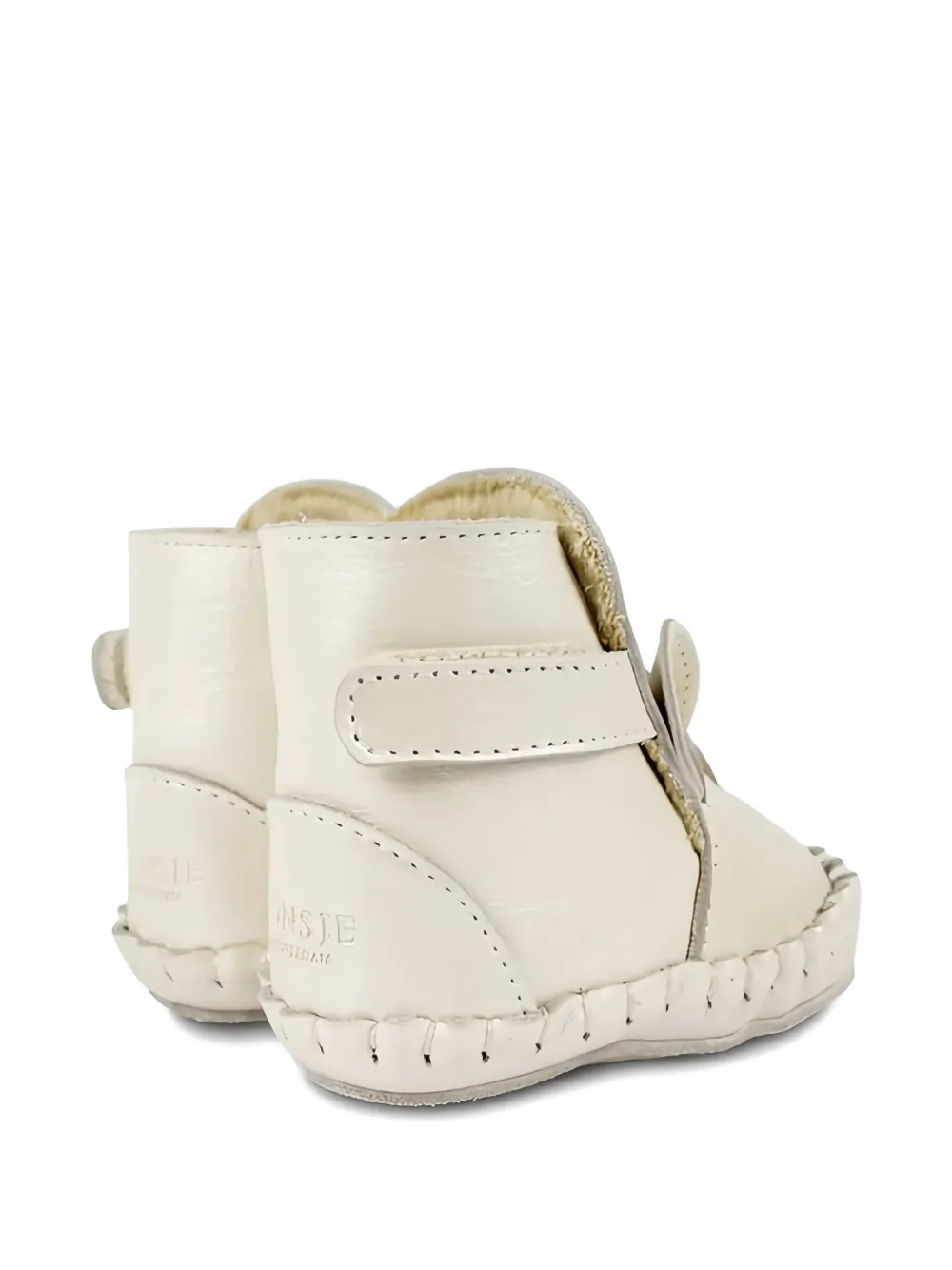 Donsje Ynzi Unicorn leren laarzen Beige