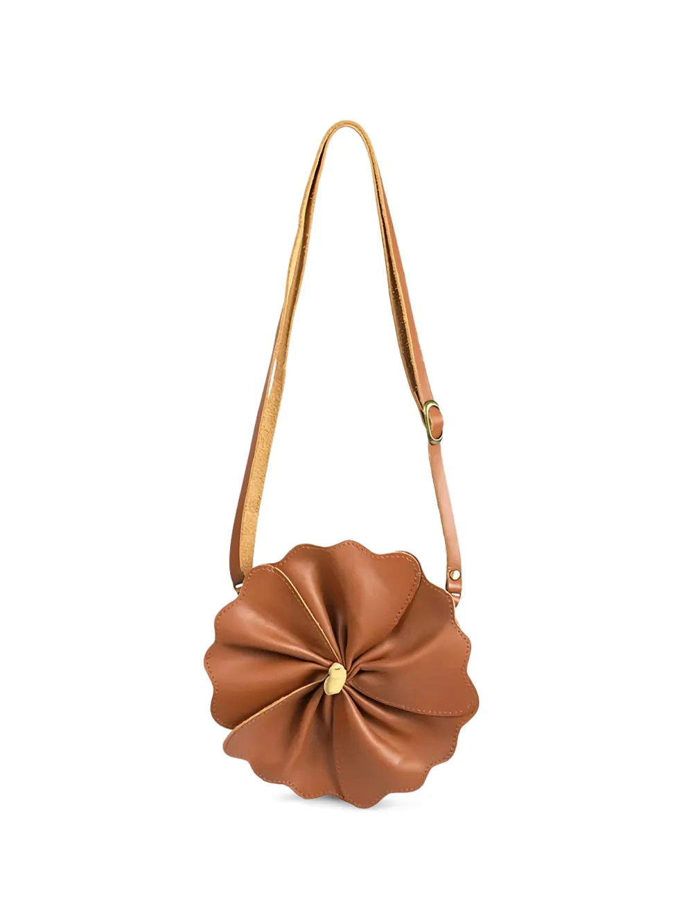 Donsje Toto Hibiscus cross body bag - Marrone