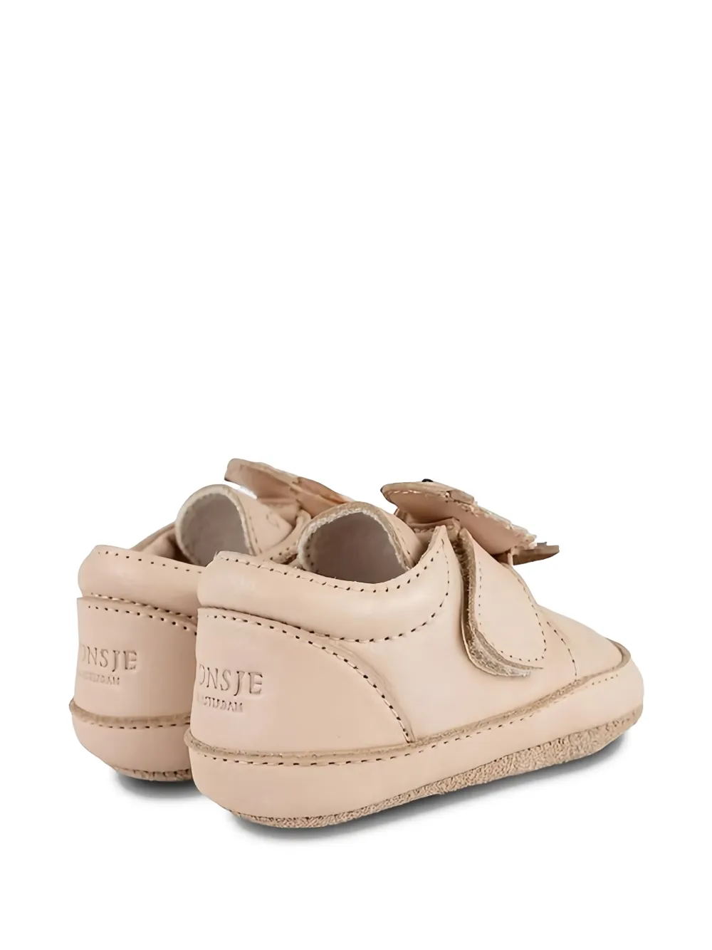 Donsje Babyschoentjes met applicatie Beige