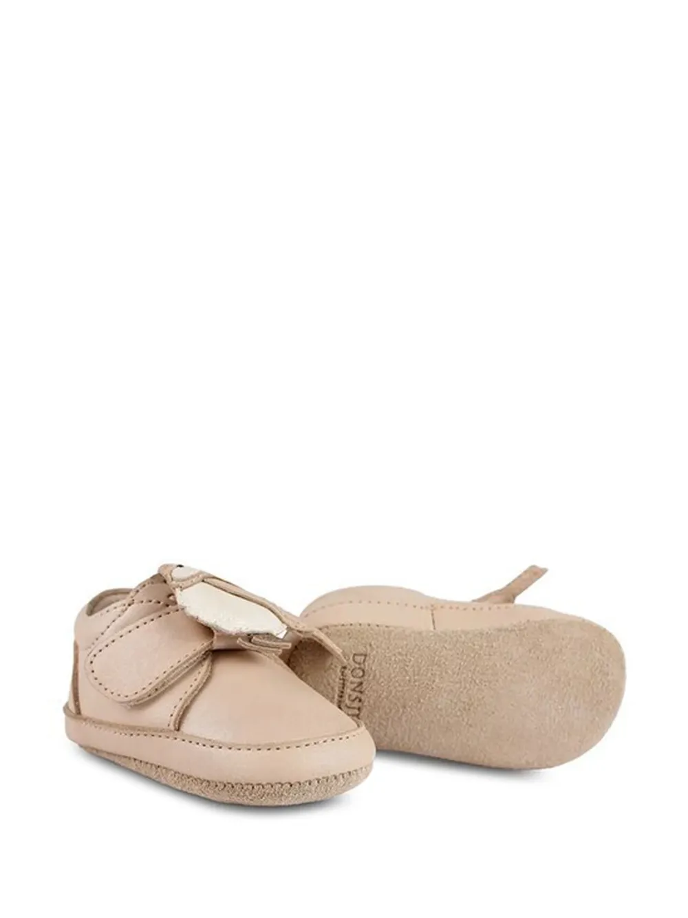 Donsje Babyschoentjes met applicatie Beige