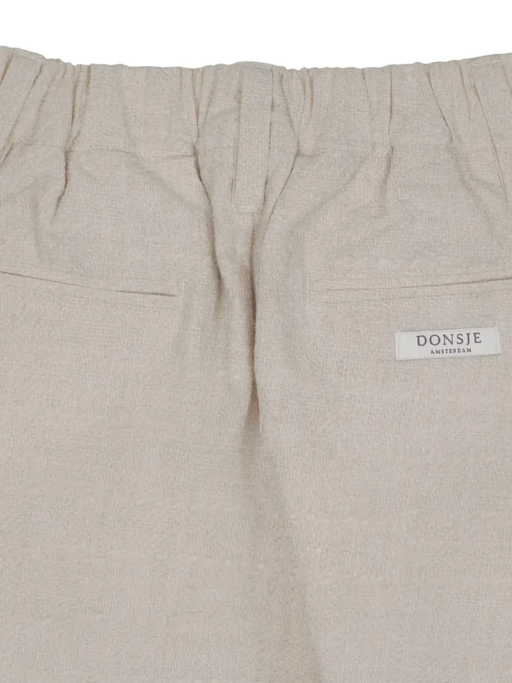 Donsje Senne elasticated-waistband trousers Beige