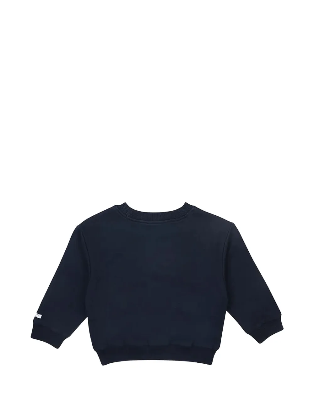 Donsje Katoenen sweater met logo en lange mouwen Blauw