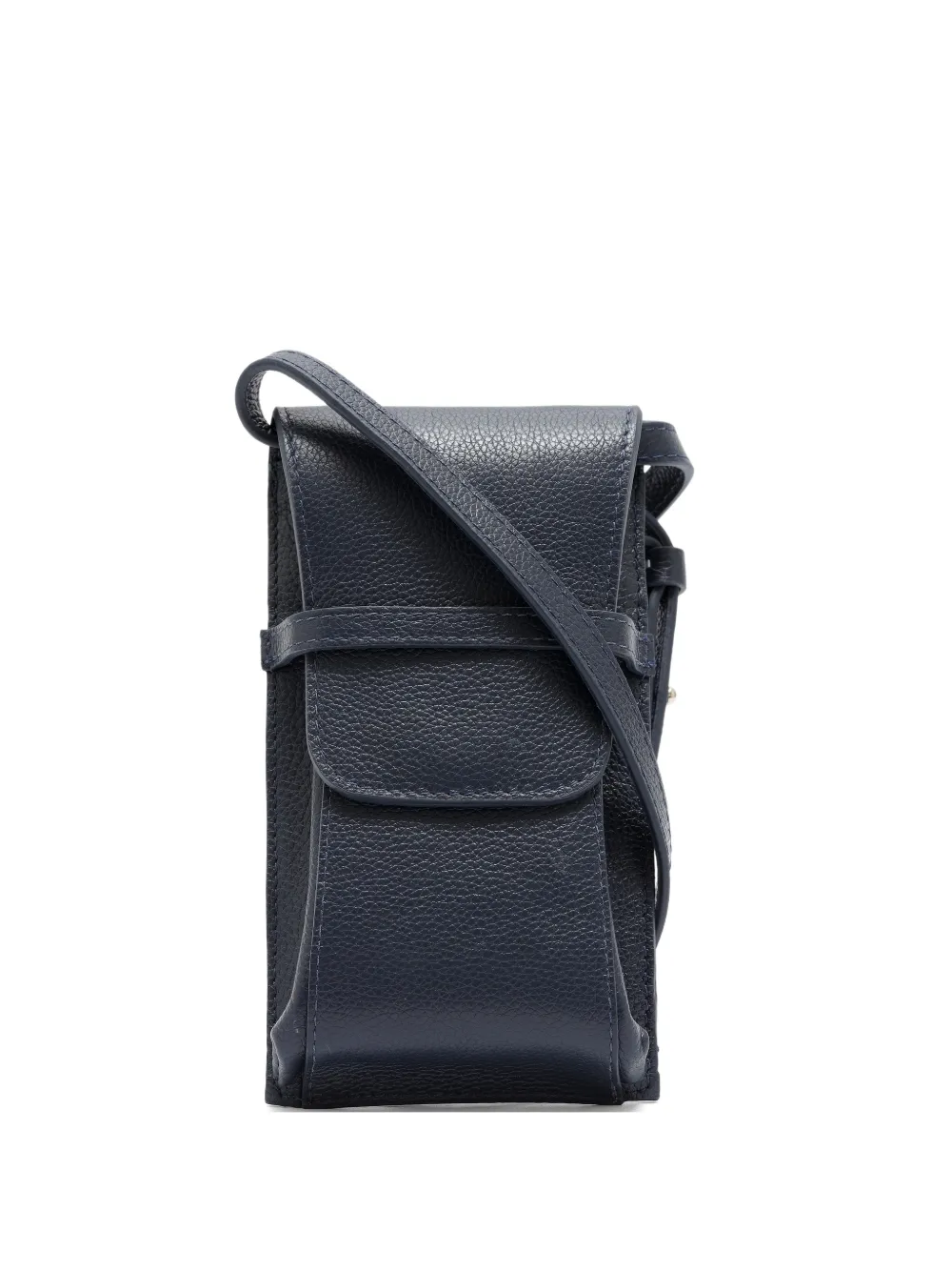 Sarah Chofakian Ilha Pantelleria card slot phone bag - Blu