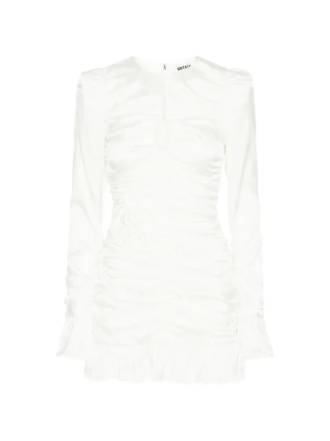 ROTATE BIRGER CHRISTENSEN flower ruffled mini dress