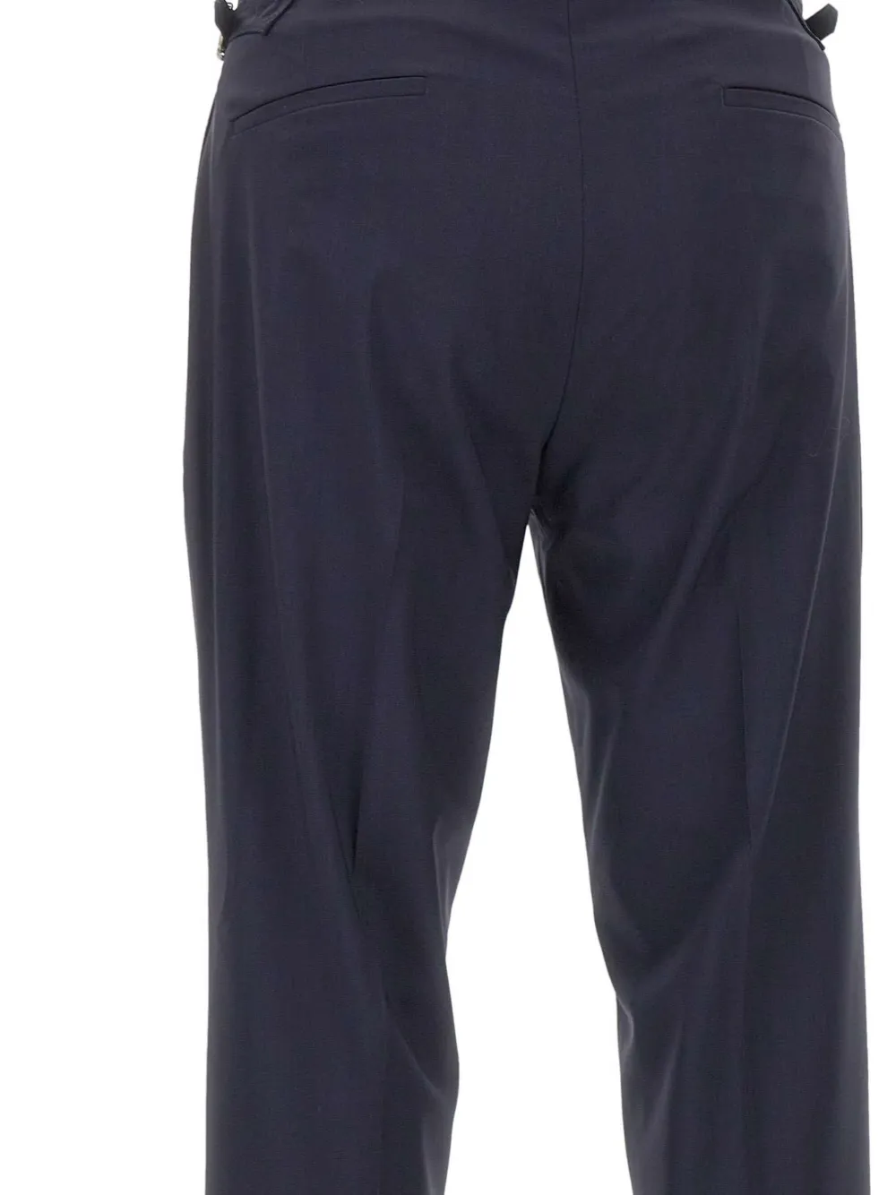 Barba Broek met gesp Blauw