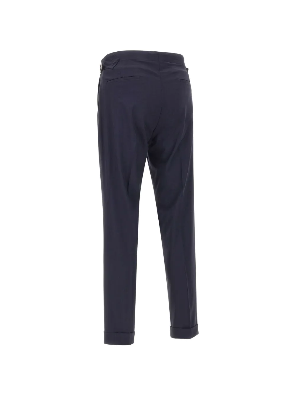 Barba Broek met gesp Blauw