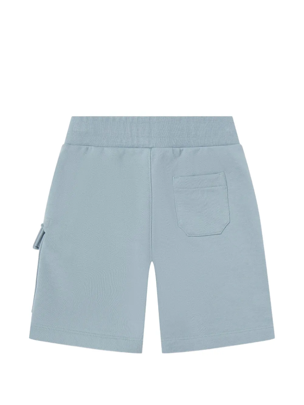 C.P. Company Kids Cargo shorts met Lens-detail Blauw