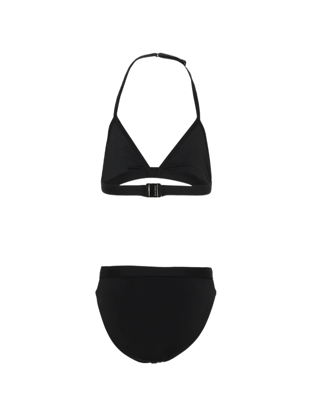  Calvin Klein Kids Logo Bikini - Black 