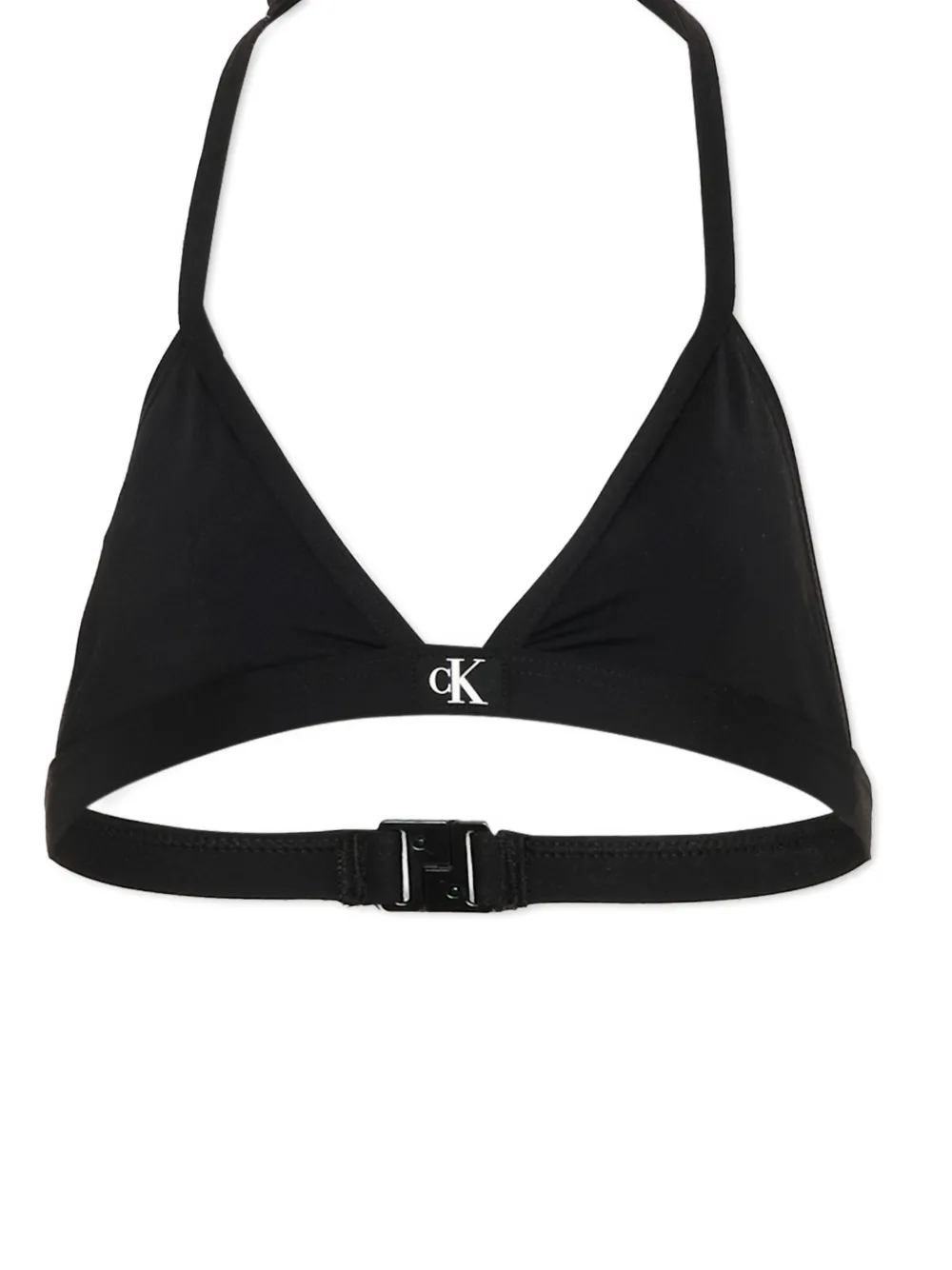  Calvin Klein Kids Logo Bikini - Black 