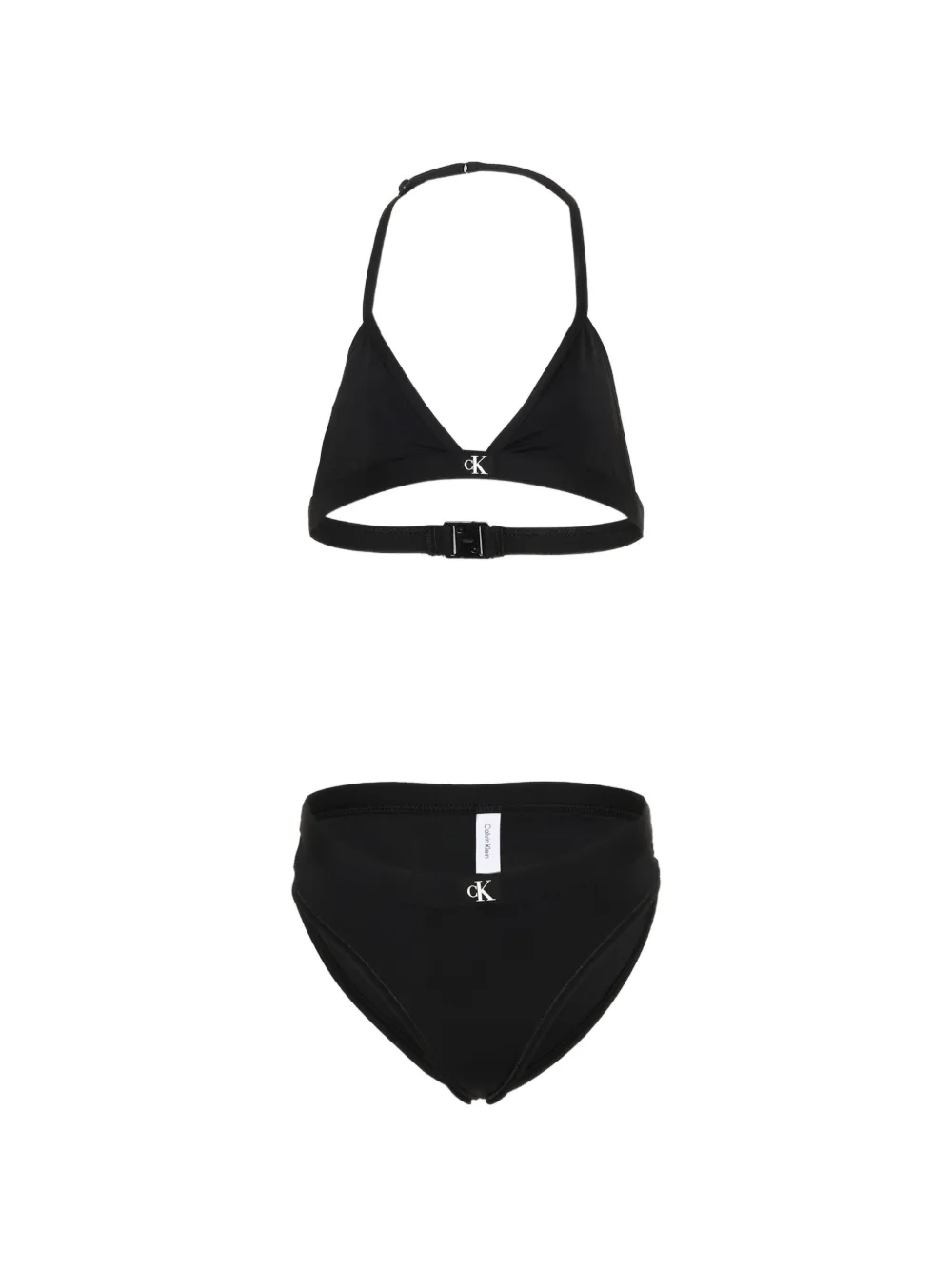 Calvin Klein Kids logo bikini - Nero