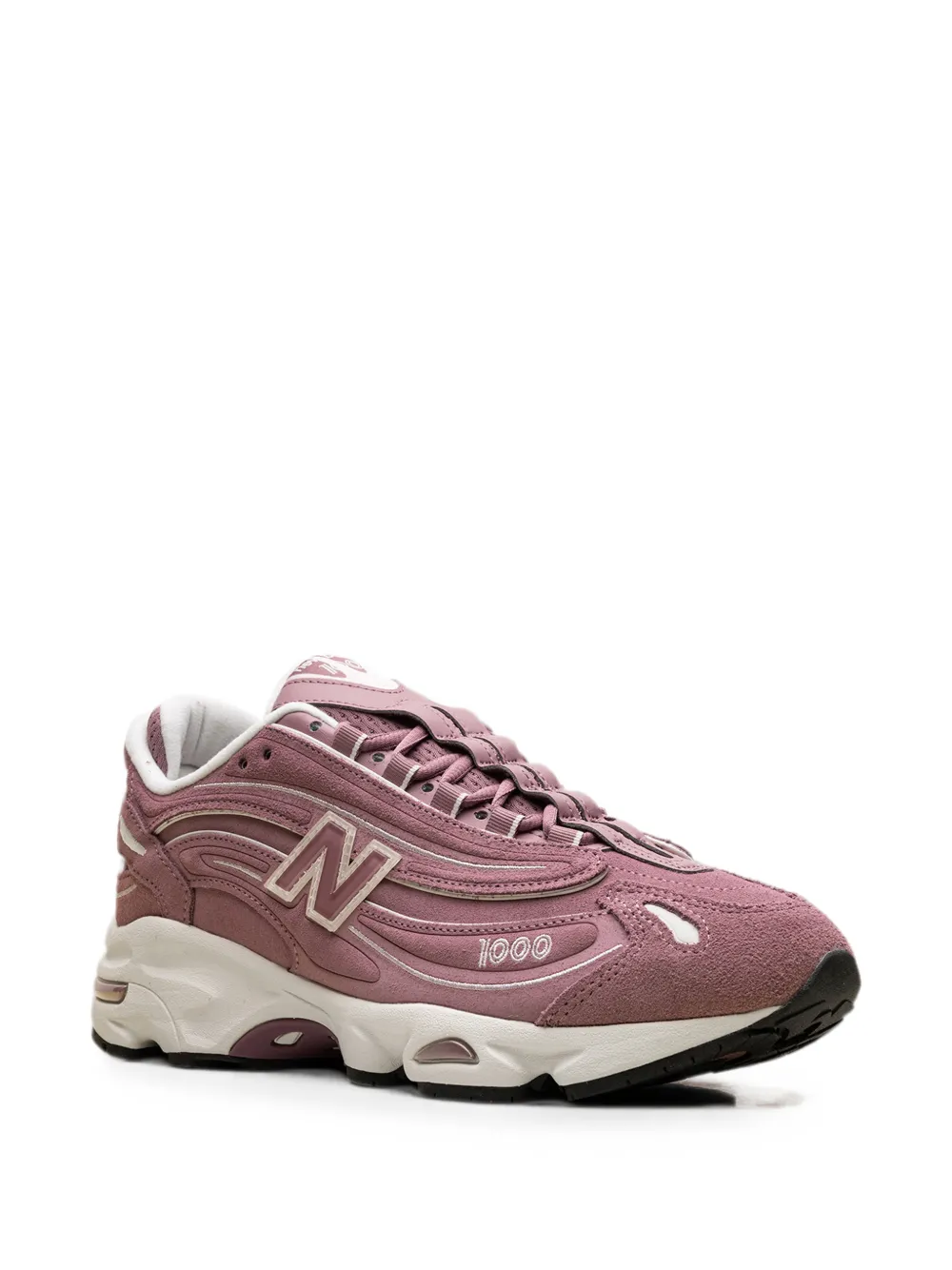 New Balance 1000 lace-up sneakers Roze