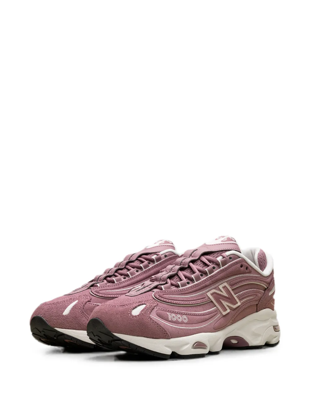 New Balance 1000 lace-up sneakers Roze