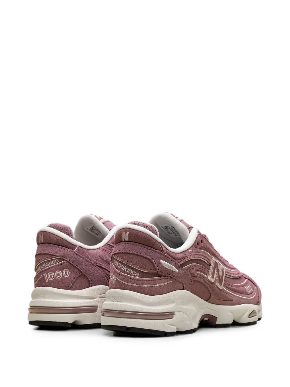 New Balance 1000 lace-up sneakers Roze