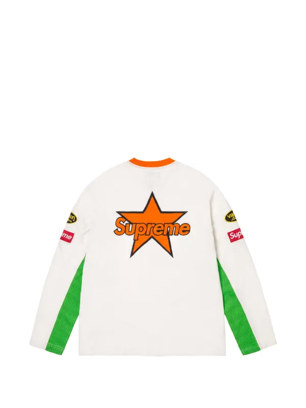 Supreme x Vanson Leathers long-sleeve T-shirt | White | FARFETCH