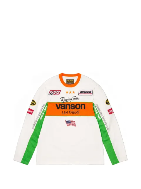 Supreme x Vanson Leathers long-sleeve T-shirt