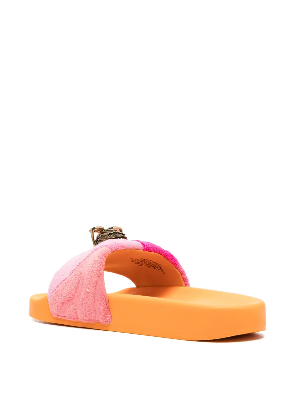 Kurt Geiger London Meena Eagle sandalen met hartapplicatie Roze