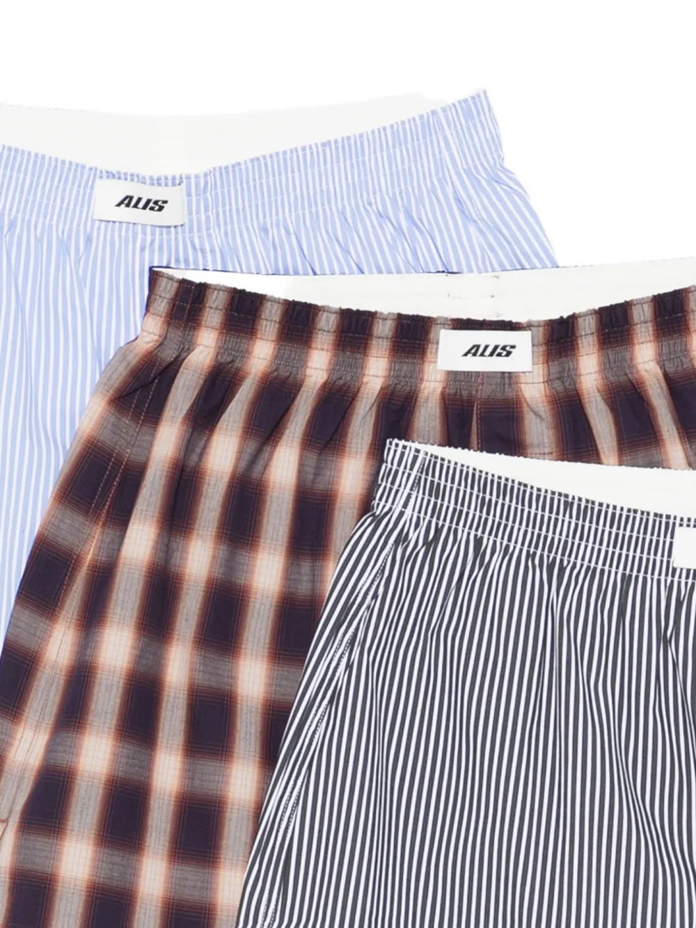  Alis Sulley Boxer Shorts (set Of Three) - Blue 